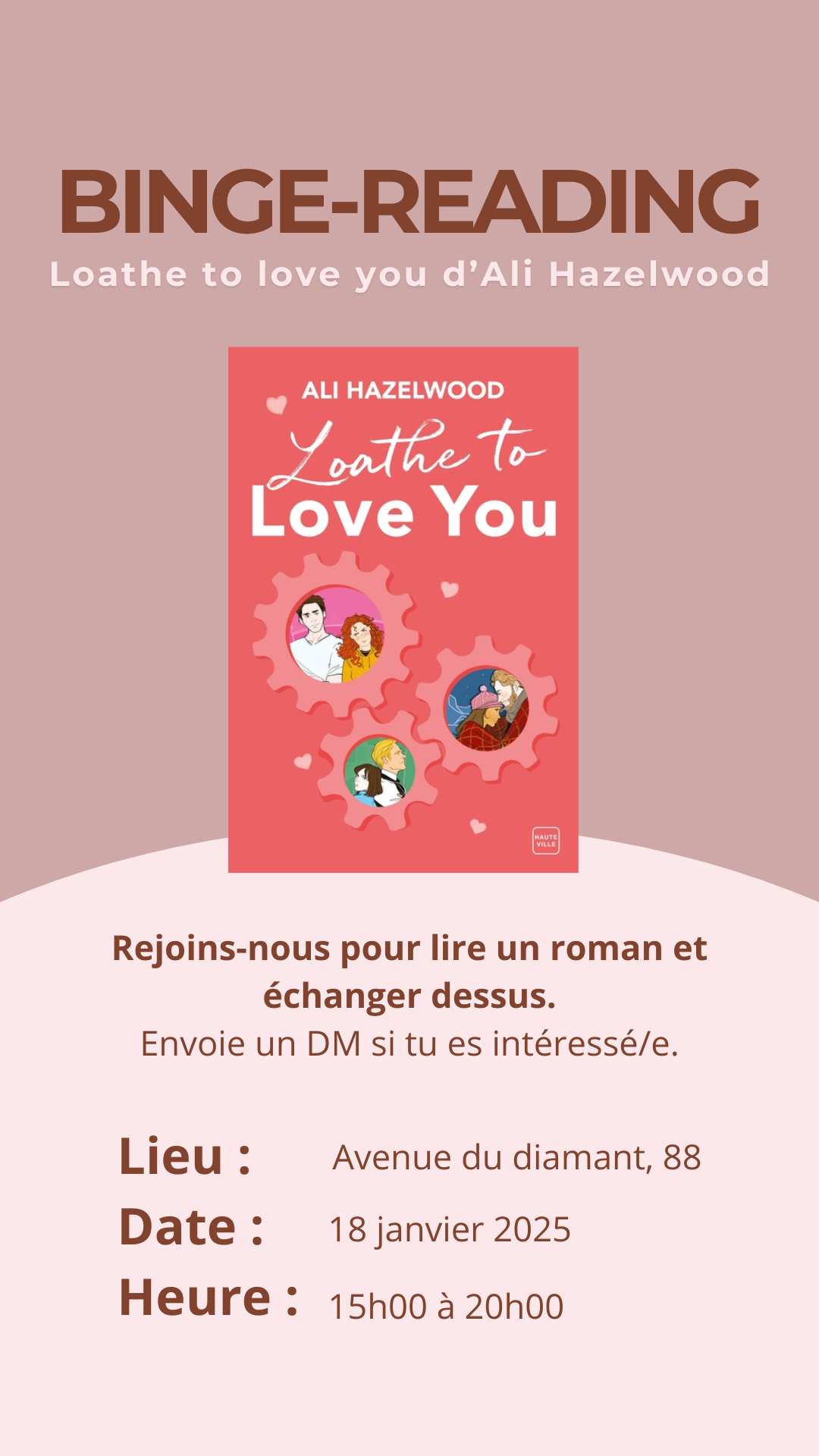 Binge-reading : Loathe to love you d'Ali Hazelwood